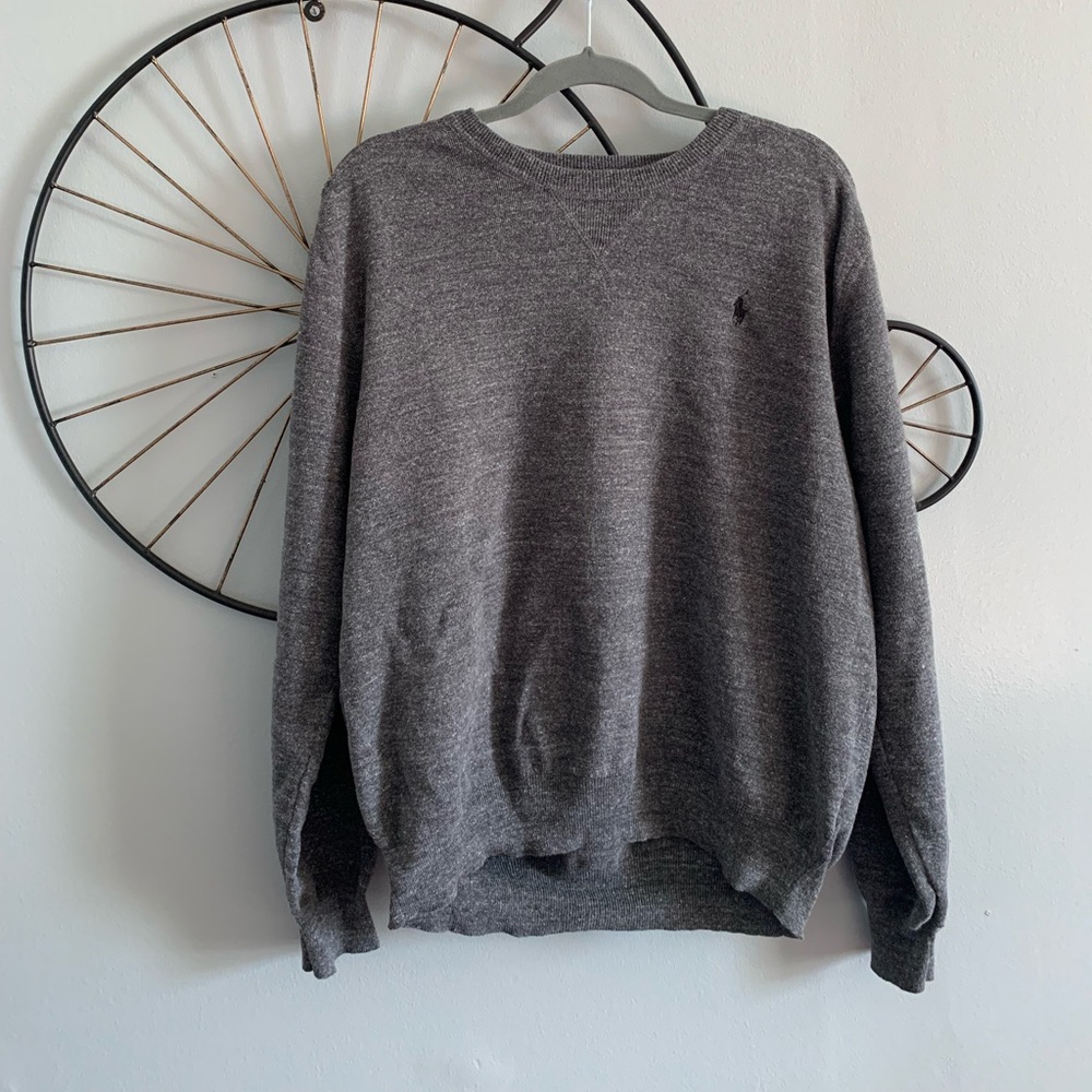 Polo by Ralph Lauren long sleeve sweater. Size large lightly worn!